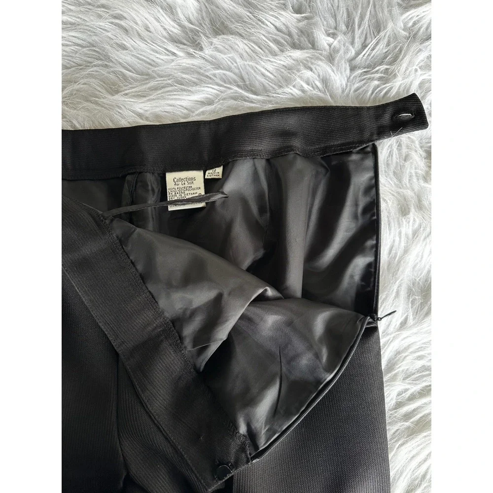 Collections for Le Suit Womens Pants Blazer Texture Business Preppy Office Sz 12